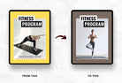 Ladystrategist 30 Page Fitness Program Template Samantha Editable Canva Templates instagram canva templates social media templates etsy free canva templates