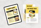 Ladystrategist 30 Page Fitness Program Template Samantha Editable Canva Templates instagram canva templates social media templates etsy free canva templates