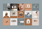 Ladystrategist 30 Podcast Wellness - Instagram Post Canva Templates instagram canva templates social media templates etsy free canva templates