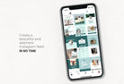 Ladystrategist 30 Podcast Wellness Instagram Post Canva Templates V2 instagram canva templates social media templates etsy free canva templates