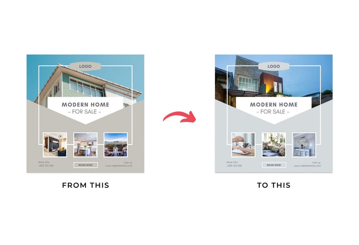 Ladystrategist 30 Real Estate Instagram Post Canva Templates instagram canva templates social media templates etsy free canva templates