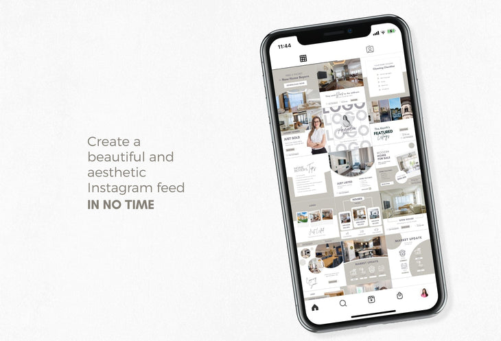 Ladystrategist 30 Real Estate Instagram Post Canva Templates instagram canva templates social media templates etsy free canva templates