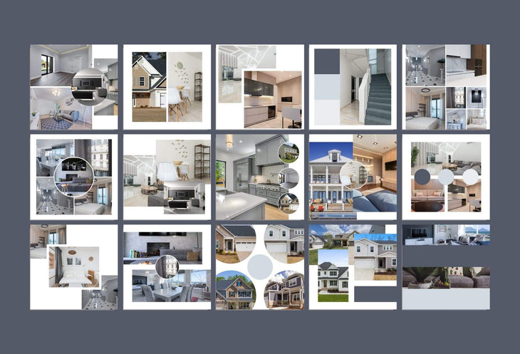 Ladystrategist 30 Real Estate Photo Gallery - Instagram Post Canva Templates instagram canva templates social media templates etsy free canva templates