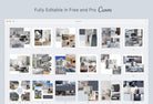 Ladystrategist 30 Real Estate Photo Gallery - Instagram Post Canva Templates instagram canva templates social media templates etsy free canva templates