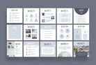 Ladystrategist 30 Real Estate Tips Seller/Buyer - Instagram Post Canva Templates instagram canva templates social media templates etsy free canva templates