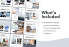 Ladystrategist 30 Real Estate Would you Rather - Instagram Post Canva Templates instagram canva templates social media templates etsy free canva templates