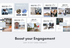 Ladystrategist 30 Real Estate Would you Rather - Instagram Post Canva Templates instagram canva templates social media templates etsy free canva templates