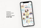 Ladystrategist 30 Self Development Instagram Post Canva Templates V2 instagram canva templates social media templates etsy free canva templates