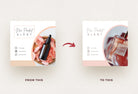 Ladystrategist 30 Skin Care Instagram Post Canva Templates instagram canva templates social media templates etsy free canva templates