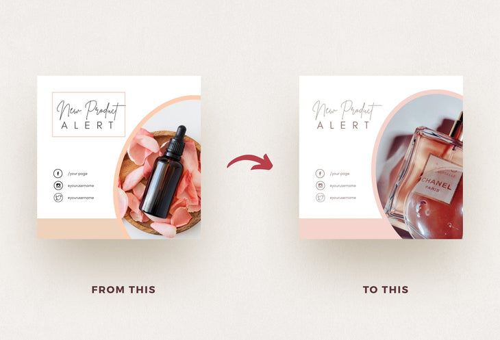 Ladystrategist 30 Skin Care Instagram Post Canva Templates instagram canva templates social media templates etsy free canva templates