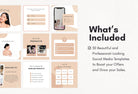 Ladystrategist 30 Skin Care Instagram Post Canva Templates instagram canva templates social media templates etsy free canva templates