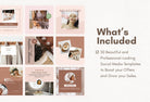 Ladystrategist 30 Spa Instagram Post Canva Templates instagram canva templates social media templates etsy free canva templates