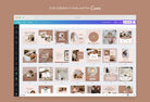 Ladystrategist 30 Spa Instagram Post Canva Templates instagram canva templates social media templates etsy free canva templates