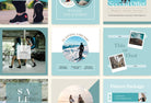 Ladystrategist 30 Travel Instagram Post Canva Templates instagram canva templates social media templates etsy free canva templates