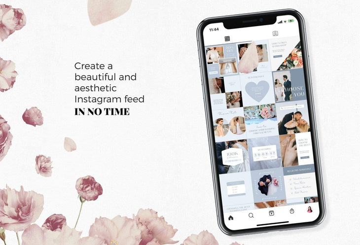 Ladystrategist 30 Wedding Instagram Post Canva Templates instagram canva templates social media templates etsy free canva templates