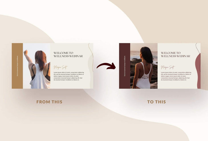 Ladystrategist 75 Page Wellness Course Creator & Webinar Deck - Fully Editable Canva Template instagram canva templates social media templates etsy free canva templates