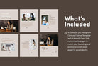 Ladystrategist Alanna Coaching 6-Page Carousel Canva Template instagram canva templates social media templates etsy free canva templates