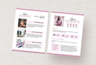 Ladystrategist Alexa Jackson Media Kit Canva Template for Influencers Rose Gold instagram canva templates social media templates etsy free canva templates