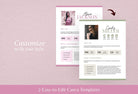 Ladystrategist Alexa Media Kit Canva Template for Influencers instagram canva templates social media templates etsy free canva templates