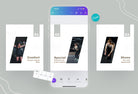 Ladystrategist Arya Fitness 6-Page Carousel Canva Template instagram canva templates social media templates etsy free canva templates