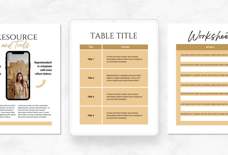 Ladystrategist Ava Lead Magnet Editable Canva Template instagram canva templates social media templates etsy free canva templates