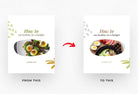 Ladystrategist Avery Food and Nutrition 6-Page Carousel Canva Template instagram canva templates social media templates etsy free canva templates