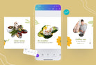 Ladystrategist Avery Food and Nutrition 6-Page Carousel Canva Template instagram canva templates social media templates etsy free canva templates