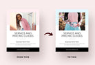 Ladystrategist Chic Service Providers Canva Bundle instagram canva templates social media templates etsy free canva templates