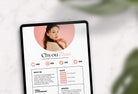 Ladystrategist Chyou Zhao Media Kit Canva Template for Influencers instagram canva templates social media templates etsy free canva templates