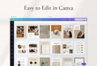 Ladystrategist Client Goodbye Packet Canva Template instagram canva templates social media templates etsy free canva templates