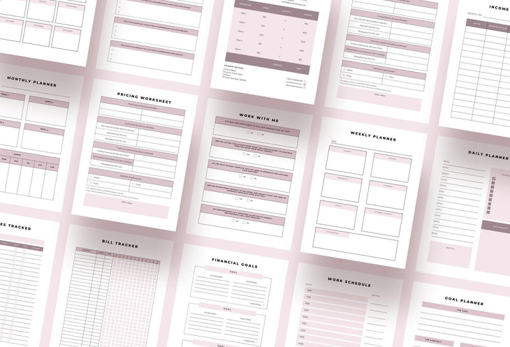 Ladystrategist Coaching Business Planner Canva Template instagram canva templates social media templates etsy free canva templates