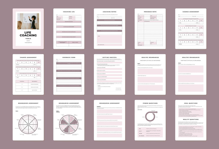 Ladystrategist Coaching Tools Canva Template instagram canva templates social media templates etsy free canva templates