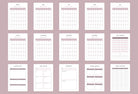 Ladystrategist College Professor Planner Canva Template instagram canva templates social media templates etsy free canva templates