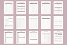 Ladystrategist College Professor Planner Canva Template instagram canva templates social media templates etsy free canva templates