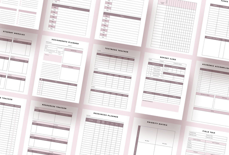 Ladystrategist College Professor Planner Canva Template instagram canva templates social media templates etsy free canva templates