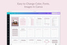 Ladystrategist Copy of DRAFT instagram canva templates social media templates etsy free canva templates