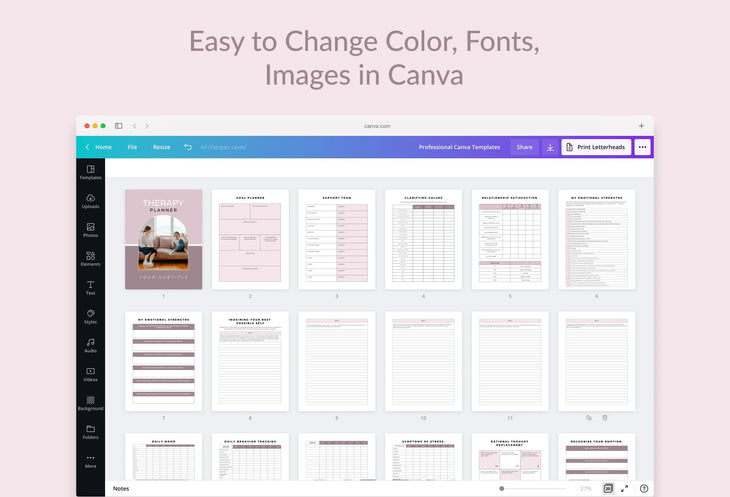 Ladystrategist Copy of DRAFT instagram canva templates social media templates etsy free canva templates