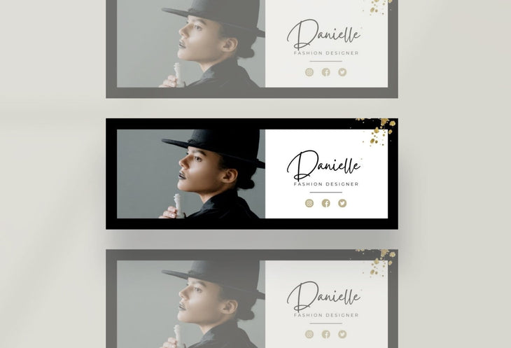 Ladystrategist Danielle Facebook Cover Canva Template instagram canva templates social media templates etsy free canva templates