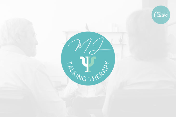 Ladystrategist Shop DIY MJ Mental Health Brand Logo Canva Template instagram canva templates social media templates etsy free canva templates