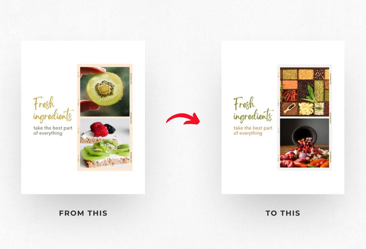 Ladystrategist Ella Food and Nutrition 6-Page Carousel Canva Template instagram canva templates social media templates etsy free canva templates