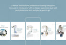 Ladystrategist Ellie Real Estate 6-Page Carousel Canva Template instagram canva templates social media templates etsy free canva templates