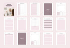 Ladystrategist English Teacher Planner Canva Template instagram canva templates social media templates etsy free canva templates