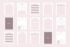 Ladystrategist English Teacher Planner Canva Template instagram canva templates social media templates etsy free canva templates