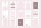 Ladystrategist English Teacher Planner Canva Template instagram canva templates social media templates etsy free canva templates