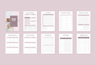Ladystrategist Exam Preparation Planner Canva Template A4 Size instagram canva templates social media templates etsy free canva templates
