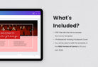 Ladystrategist Facebook Group Banner Cherry Pie Canva Templates instagram canva templates social media templates etsy free canva templates