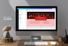 Ladystrategist Facebook Group Banner Cherry Pie Canva Templates instagram canva templates social media templates etsy free canva templates