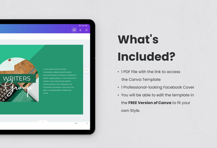 Ladystrategist Facebook Group Banner Emerald Canva Templates instagram canva templates social media templates etsy free canva templates