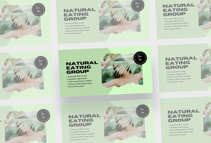Ladystrategist Facebook Group Banner Pistachio Canva Templates instagram canva templates social media templates etsy free canva templates