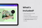 Ladystrategist Facebook Group Banner Pistachio Canva Templates instagram canva templates social media templates etsy free canva templates